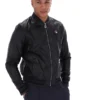 Schwarze Malyk Archive Influence Kunstlederjacke