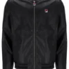 Schwarze Malyk Archive Influence Kunstlederjacke