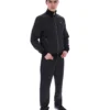 Schwarze Mathers Herringbone Trainingsjacke