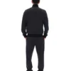 Schwarze Mathers Herringbone Trainingsjacke