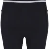 Schwarze nahtlose Casa-Radsport-Shorts