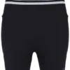 Schwarze nahtlose Casa-Radsport-Shorts