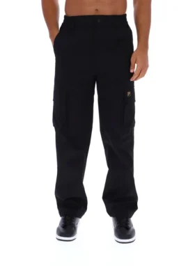 Schwarze Oscar-Cargohose