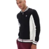 Schwarze Settanta Baseball-Trainingsjacke