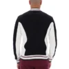 Schwarze Settanta Baseball-Trainingsjacke