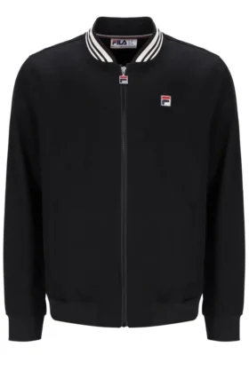 Schwarze Stefano Archive Influence Twill-Jacke
