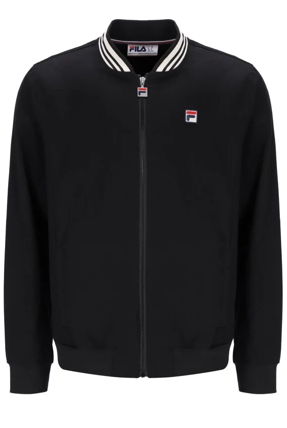Schwarze Stefano Archive Influence Twill-Jacke
