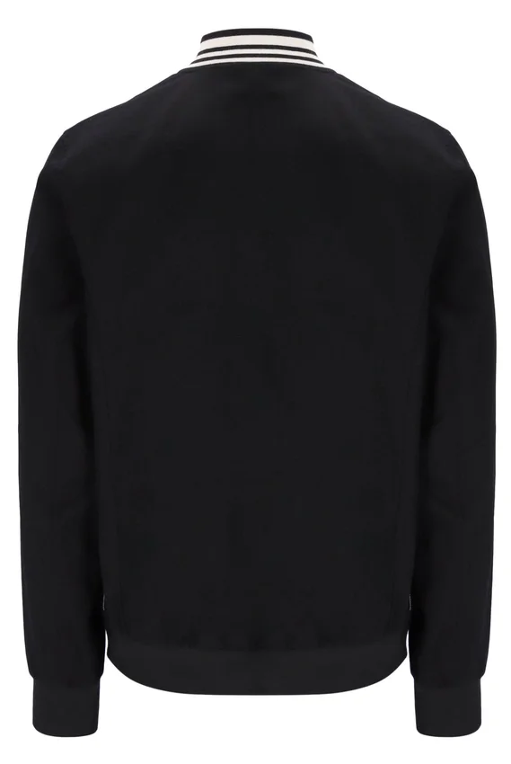 Schwarze Stefano Archive Influence Twill-Jacke