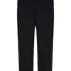 Schwarze Ventisei-Hose mit geradem Bein