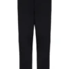 Schwarze Ventisei-Hose mit geradem Bein