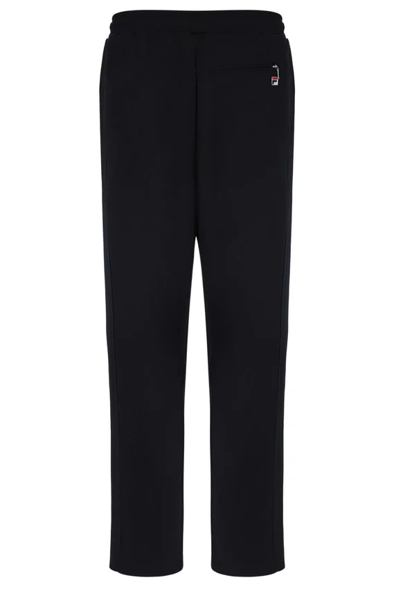 Schwarze Ventisei-Hose mit geradem Bein