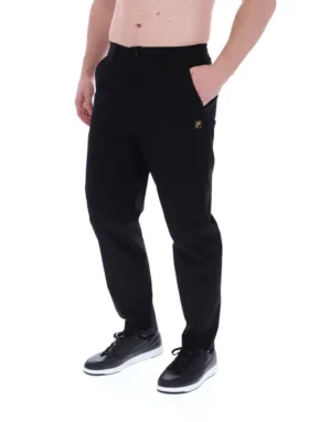 Schwarze Vespi-Chino-Hose