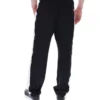 Schwarze, vom Ali-Tennis inspirierte Hose