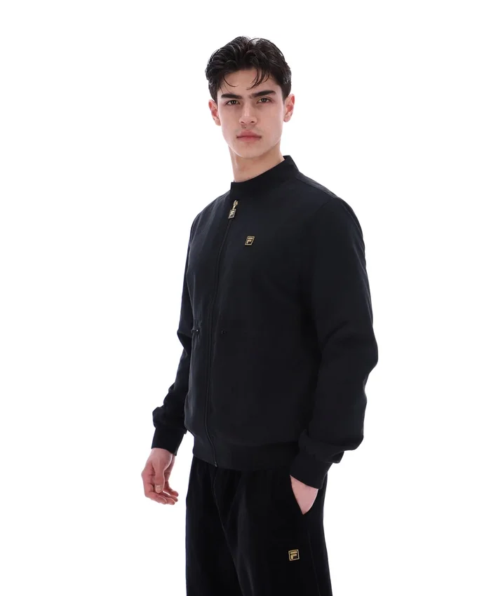 Schwarze, vom Smith-Archiv inspirierte Jacke