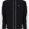 Schwarze, vom Tennis inspirierte Lugo-Jacke