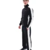 Schwarze, vom Tennis inspirierte Lugo-Jacke