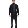 Schwarze, vom Tennis inspirierte Lugo-Jacke