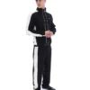 Schwarze, vom Tennis inspirierte Lugo-Jacke