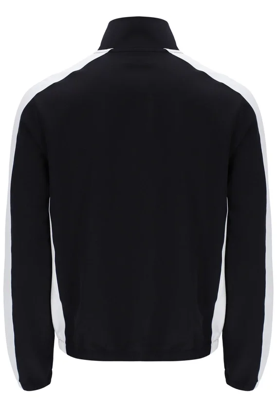 Schwarze, vom Tennis inspirierte Lugo-Jacke