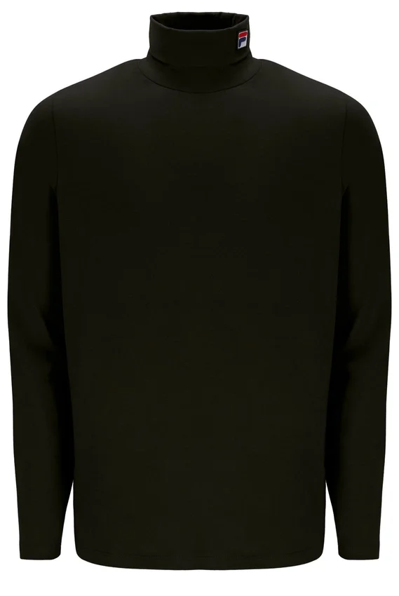 Schwarzer 19th Classic Rollkragenpullover