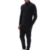 Schwarzer 19th Classic Rollkragenpullover