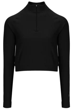 Schwarzer Casa Seamless Quarter Zip