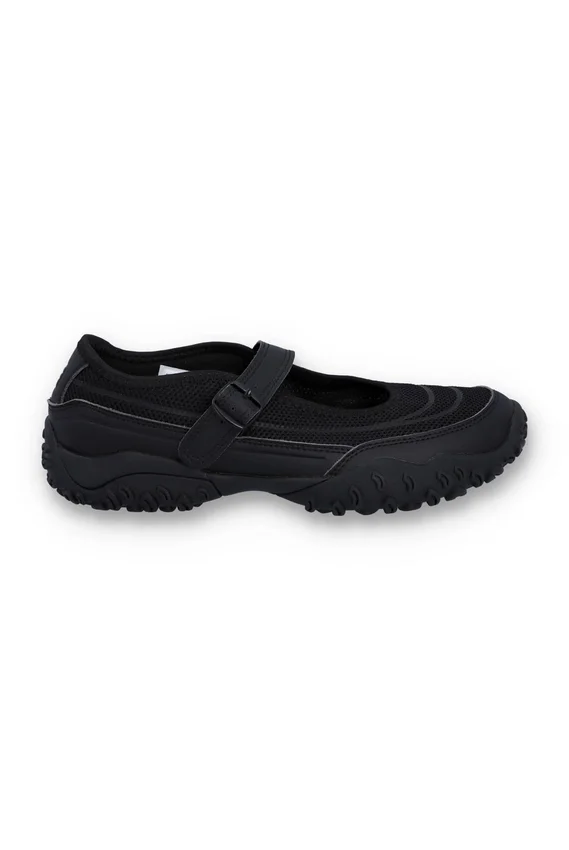Schwarzer Echappe Athletic Pump