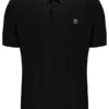 Schwarzes Barns Strick-Polo