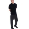 Schwarzes Barns Strick-Polo
