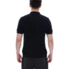 Schwarzes Barns Strick-Polo