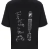 Schwarzes Casa Golf Map T-Shirt