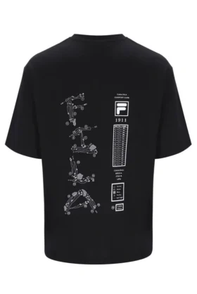 Schwarzes Casa Golf Map T-Shirt