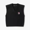 Schwarzes Fila x Hailey Baby-Tanktop