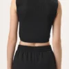 Schwarzes Fila x Hailey Baby-Tanktop