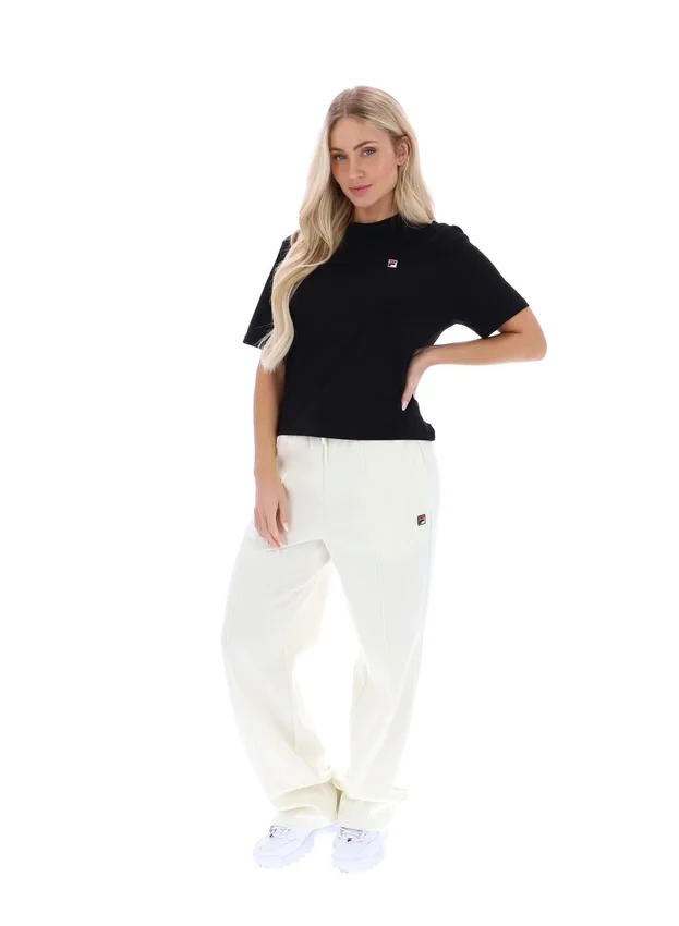 Schwarzes Holly Boxy T-Shirt