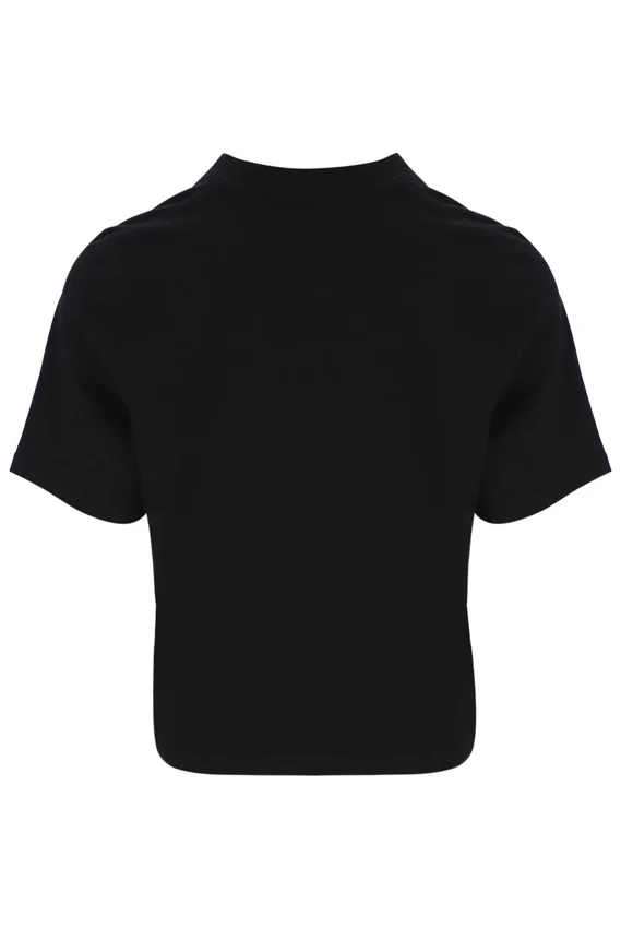 Schwarzes Holly Boxy T-Shirt
