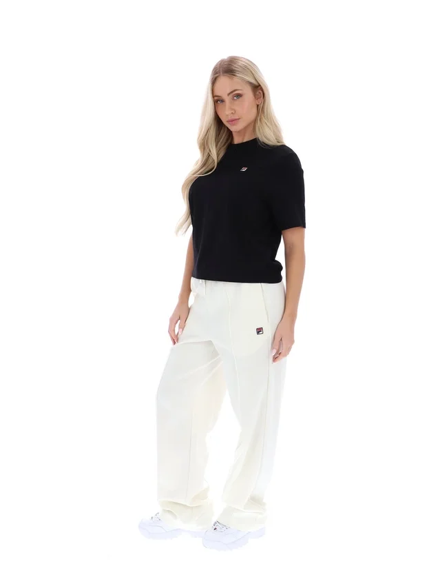 Schwarzes Holly Boxy T-Shirt