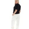 Schwarzes Holly Boxy T-Shirt