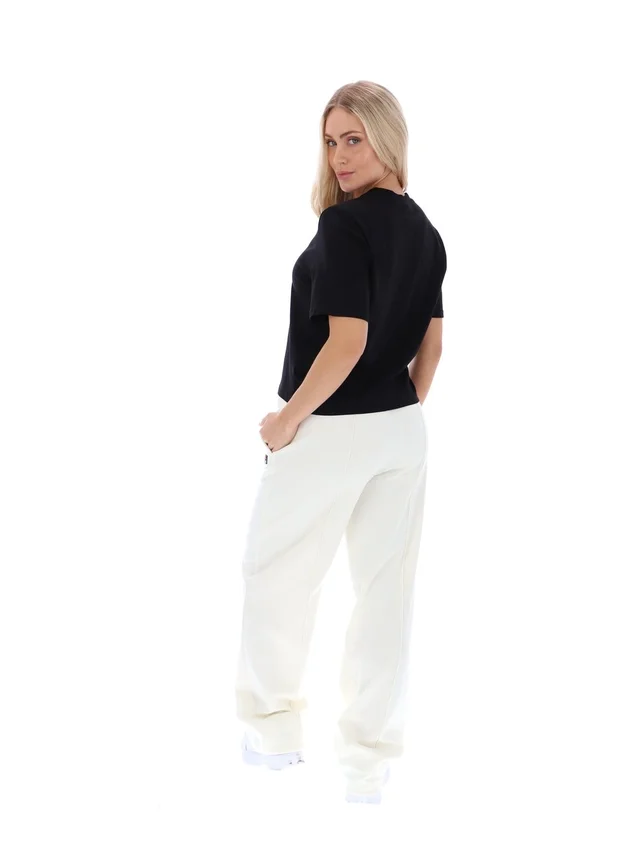 Schwarzes Holly Boxy T-Shirt