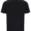 Schwarzes Lawrenze Fitness-inspiriertes T-Shirt
