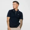 Schwarzes Lemar Premium Essential Polo