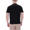Schwarzes Lemar Premium Essential Polo
