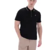 Schwarzes Lemar Premium Essential Polo