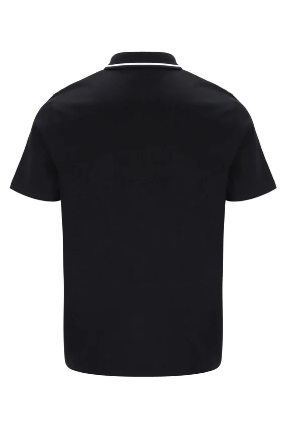 Schwarzes Lemar Premium Essential Polo