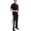 Schwarzes Lemar Premium Essential Polo