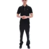 Schwarzes Lemar Premium Essential Polo
