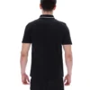 Schwarzes Lemar Premium Essential Polo