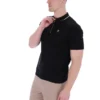 Schwarzes Lemar Premium Essential Polo