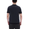 Schwarzes Marty Zip Polo