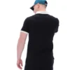 Schwarzes Panatta 2 Kurzarm-Polo mit Shorts
